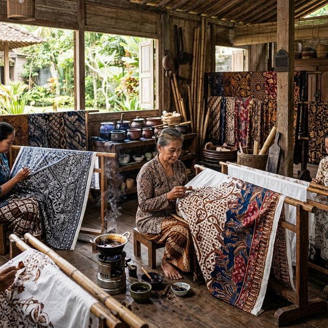 Proses Pembuatan Batik